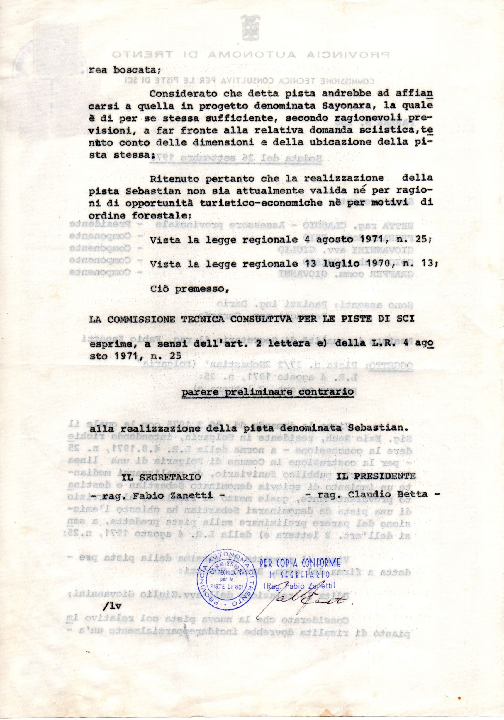 PAT Session of 26/06/1975